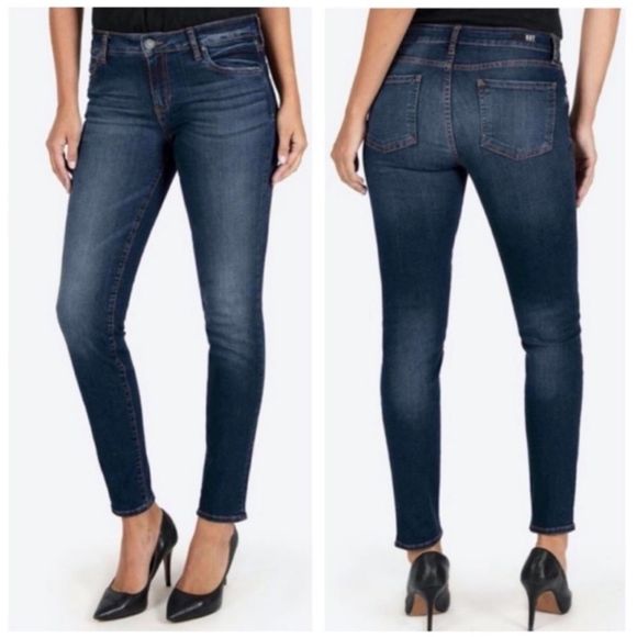 Kut from the Kloth Denim - Kut from the Kloth Diana Skinny Black Tag Size 2P